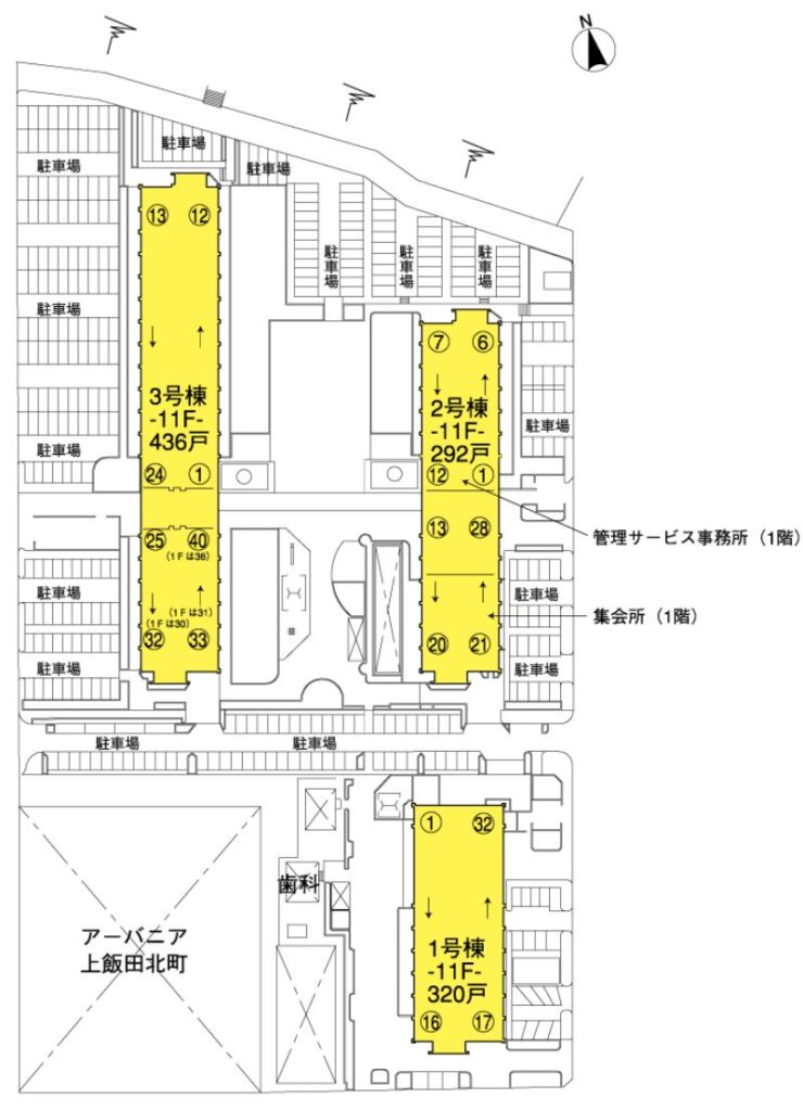 UR上飯田第2団地