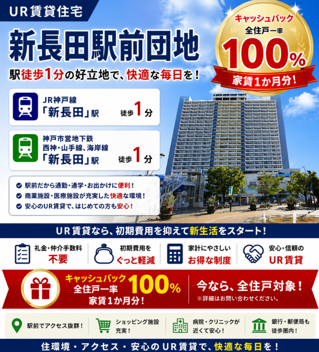 新長田駅前