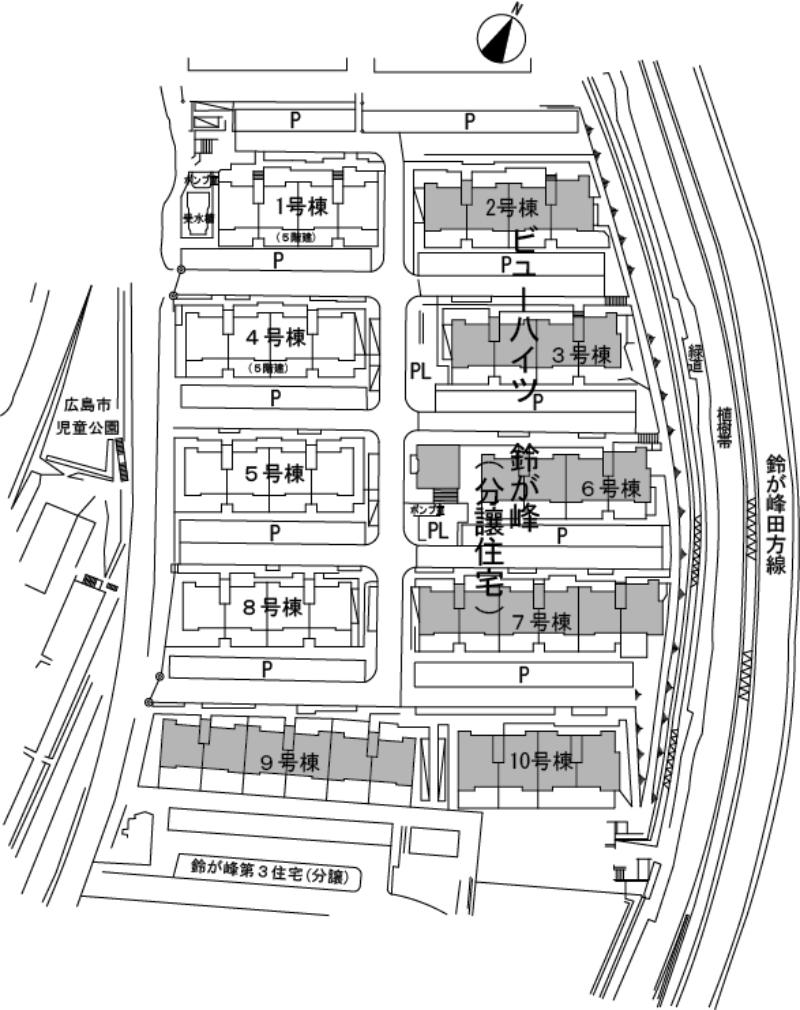 UR鈴が峰第６団地