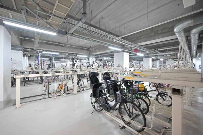 ベイシティ晴海スカイリンクタワー自転車置き場