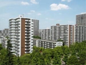 光が丘パークタウン いちょう通り八番街